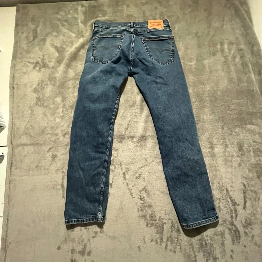 Levi's 506 Straight Jeans Mens 32x30 Blue Medium Wash Denim A7700-0002